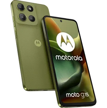 Mobilní telefon Motorola moto g15 17,1 cm (6.72") Dual SIM Android 15 4G USB typu C 8 GB 128 GB 5200 mAh Zelená