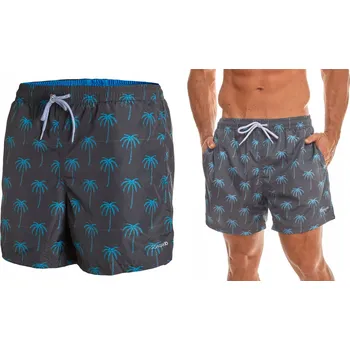 Pánské plážové šortky Zagano šedé M