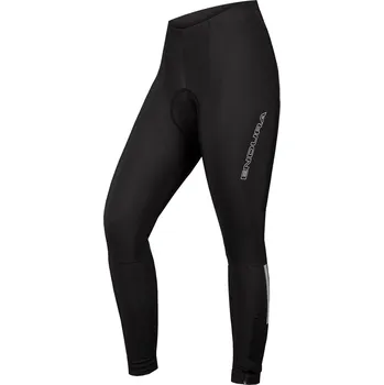 Cyklistické kalhoty Endura Dámské elastické kalhoty FS260-Pro Thermo Tight do pasu Černá - vel. M