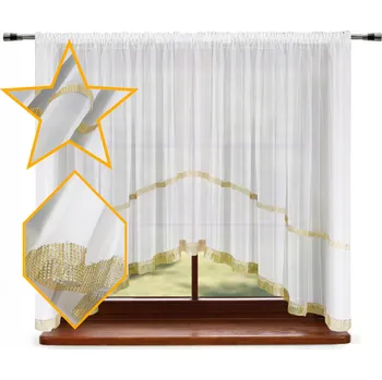 Obraz Klasická voálová záclona 300 cm x 150 cm