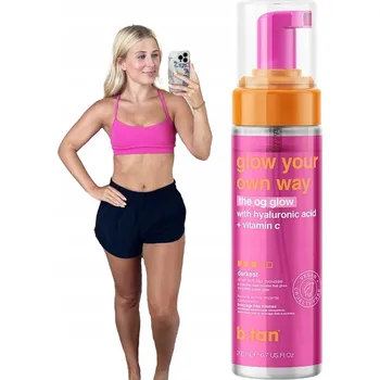 Opalování Samoopalovací pěna MineTan 0 SPF 200 ml