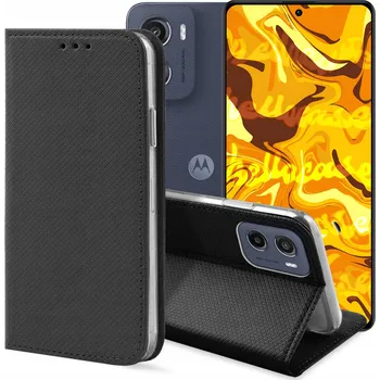 Pouzdro na mobilní telefon Flipové pouzdro Hello Case pro Motorola Moto G05 černé