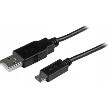Datový kabel StarTech.com USBAUB15CMBK USB kabel 0,15 m USB A na Micro-USB B Černý