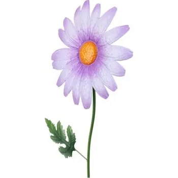 Zahradní dekorace Kovový zápich Gerbera 80 cm C