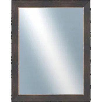 Zrcadlo Zrcadlo DANTIK nástěnné obdélníkové, rám dřevo, 700 x 900 mm