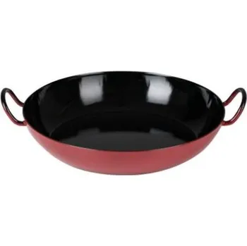 Pánev Smaltovaná pánev s uchy - 30 cm - různé barvy