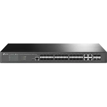 Počítačové příslušenství TP-Link TL-SG3428XF JetStream 24-Port SFP L2+ Managed Switch, 20x SFP + 4x SFP/GLAN Combo, 4x 10Gbit SFP+