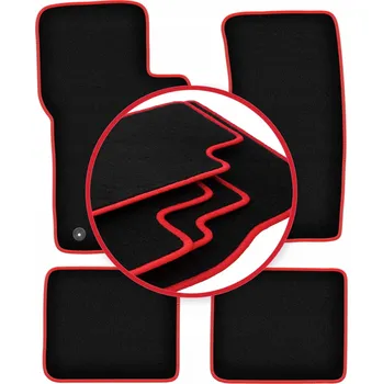 autokoberec Velurové autokoberce Wielganizator, sada 4 kusů
