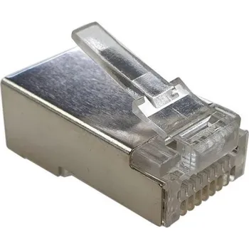 Konektor XtendLan Konektor RJ45 CAT5e, STP, EZ type, drát 50u, balení 100ks