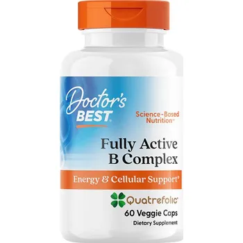 Doctor's Best Fully Active B Complex with Quatrefolic (60 Kapsla)