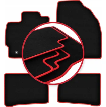 autokoberec Velurové autokoberce Wielganizator, sada 4 kusů