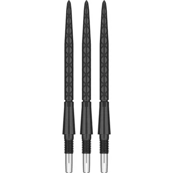 Příslušenství pro šipky Target - darts Kovové hroty - Swiss Point - Storm Diamond - Black - 35 mm