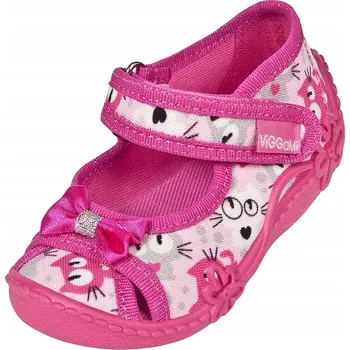 Dívčí obuv Dívčí růžové papuče Viggami, velikost 23
