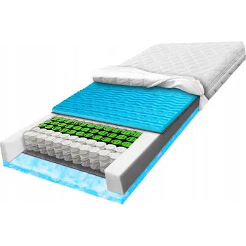 Matrace Matrace s taštičkovými pružinami MATERACE Z GÓR 90 x 170 x 23 cm H2 , H3