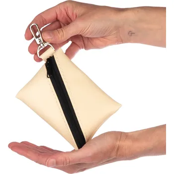 Peněženka Dámská peněženka na mince - béžová