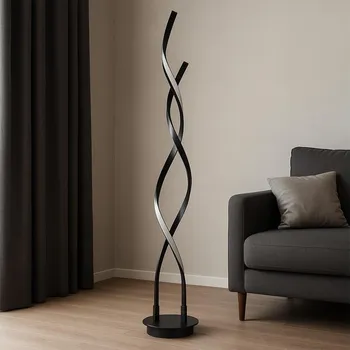 Lampička ONLI - LED Stojací lampa DAFNE LED/38W/230V 4000K černá