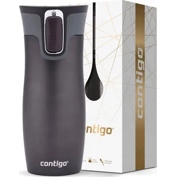 Termohrnek Contigo West Loop 2.0 470 ml - grafitová matná + Krabička