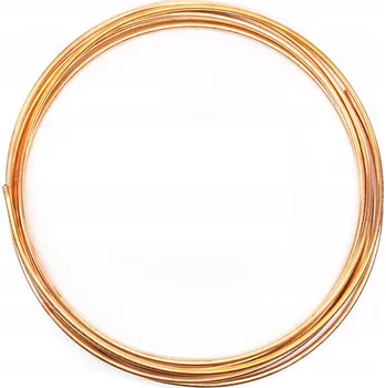 Brzdová hadice Brzdová trubka PiterParts měděná 1 m 4,76 mm