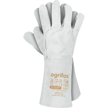 Pracovní rukavice Ogrifox SPARX svářečské rukavice šedé 11