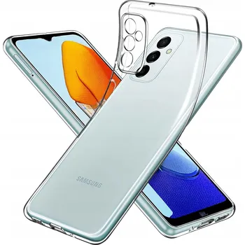 Pouzdro na mobilní telefon Pouzdro Průhledné 2 mm pro Samsung Galaxy M23 5G [Clear, Ostrov] + Sklo 9h