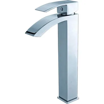 Vodovodní baterie BESTECO Ginko XL Vysoká umyvadlová baterie na desku 30 cm, Chrom