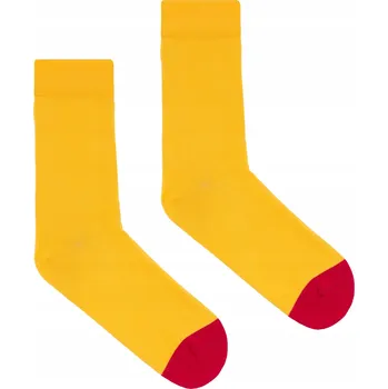 Pánské ponožky KABAK Ponožky BO citronové 42-46 žluté, velikost 42-46