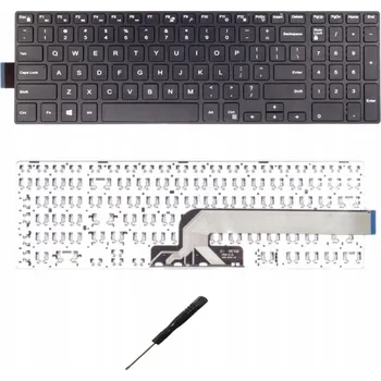 Náhradní klávesnice pro notebook Klávesnice Dell Inspiron 15 3541 3542 pro Dell