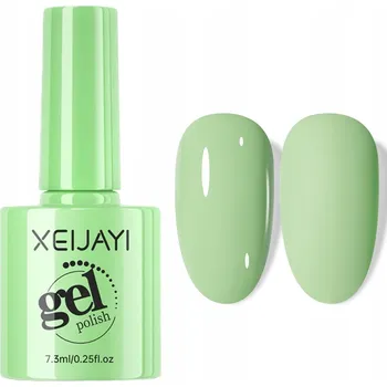 Lak na nehty Hybridní lak na nehty UV/LED 7,3ml /g Zelená C067