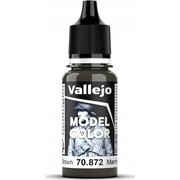 Modelářská barva Vallejo Model Color 872 - 17 ml. Čokoládově hnědá NOVÉ