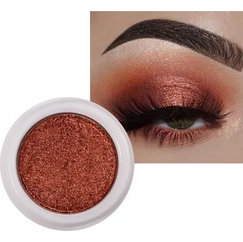 Oční stíny Rozjasňující Třpytivý Krémový Oční Stín Diamantový Red Brown #6