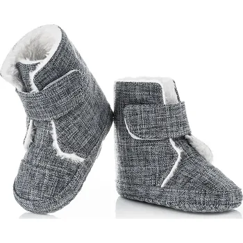 Capáčky Teplé botičky kozačky pro miminko kotníkové boty capáčky na chladné dny vel. 19/20