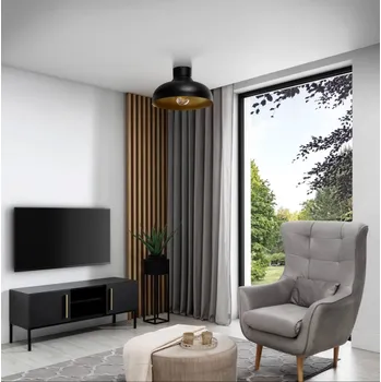 Desolo 40x21x40cm stropní 1 černý