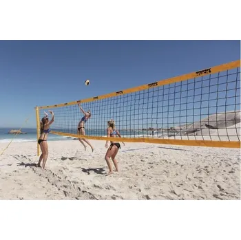 Volejbalová síť BERGER-HUCK Síť na beach, PE 2 mm, pro hřiště 9 x 18 m
