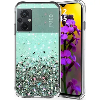 Pouzdro na mobilní telefon Zadní Kryt RCBR pro Xiaomi Poco M5 4G zelený