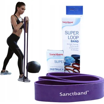 Bezpečnostní kamera Odporová guma Sanctband pro Crossfit – silný odpor