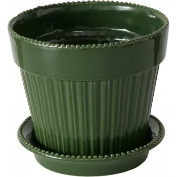 Květináč Keramický Květináč 15 zelený