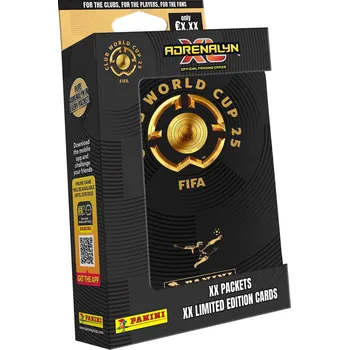 Sběratelská karetní hra 2025 Panini FIFA Club WORLD CUP Adrenalyn XL Tin Box