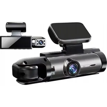 Kamera do auta 2v1 přední a vnitřní 1080p s nočním viděním