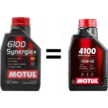 Motorový olej MOTUL 6100 SYNERGIE+ 10W40 1L ORIGINÁL