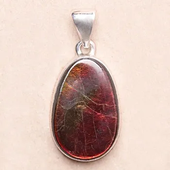 Přívěsek Amolit přívěsek stříbro Ag 925 P2842 2,3 cm, 5,4 g