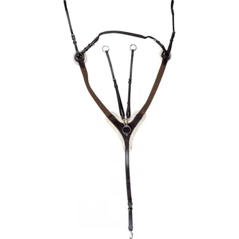 Vybavení pro koně Poprsník HKM Cambridge cob hnědá