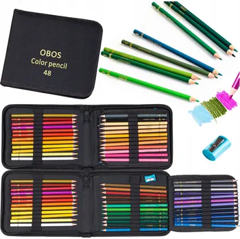 Pastelka ZESTAW KREDEK OŁÓWKOWYCH KREDKI OŁÓWKOWE PROFESIONÁLNÍ SADA TUŽKOVÝCH PASTELŮ NA KRESLENÍ V POUZDRU