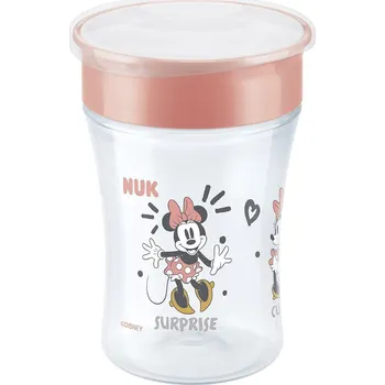 Kojenecká láhev Dětský hrníček Magic NUK Cup Minnie (8+ m.) NUK 360°