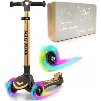 Dětské kolo Tříkolová balanční koloběžka pro děti - Dárek pro 4leté děti - LED kolečka