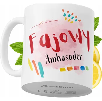 Hrnek Polidraw Hrnek Polidraw pro ambasadora, keramika, 330 ml
