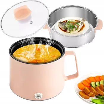 Hrnec HRNEC NA VAŘENÍ RÝŽE ZELENINY RÝŽOVAR 1,7 ELEKTRICKÝ PARNÍ VAŘIČ RICE COOKER