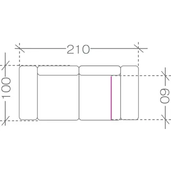 Pohovka Pohovka Augusto 3BL+BP