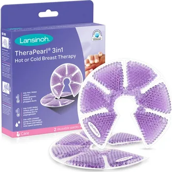 LANSINOH Obklad teplý a chladivý na prsa 2ks