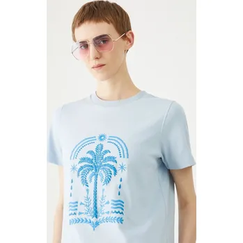 Bavlněné tričko Medicine RS25.TSDB00 modrá 50X, vel. M