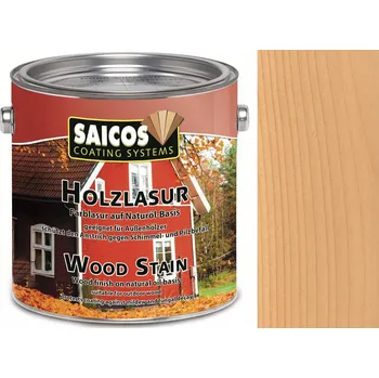 Olej na dřevo SAICOS Olejová lazura na dřevo BEZBARVÁ 0001 125ml